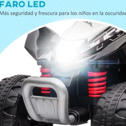 Homcom - Quad eléctrico Honda Negro