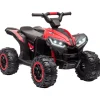 Homcom - Quad eléctrico 12V rojo