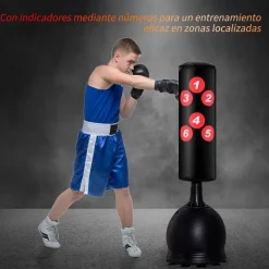 Homcom - Saco de boxeo de pie