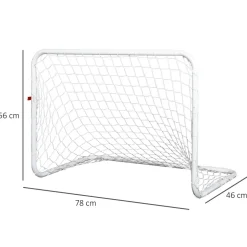 Homcom - Set de 2 porterías de fútbol