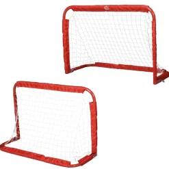 Homcom - Set de 2 porterías plegables de fútbol