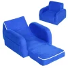 Homcom - Sillón cama infantil 2 en 1