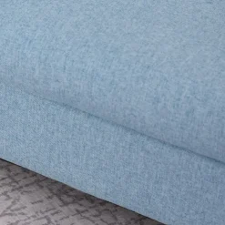 Homcom - Sillón tela infantil Azul