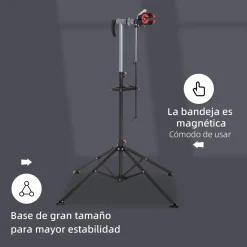 Homcom - Soporte para reparación de bicicleta