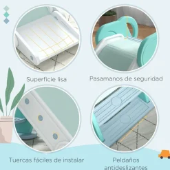 Homcom - Tobogán de interior Benjamín