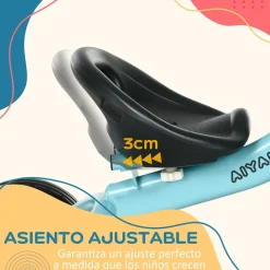 Homcom - Triciclo infantil Azul