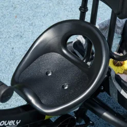 Homcom - Triciclo para bebé con capota Gris