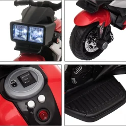 Homcom - Trimoto eléctrica infantil de batería