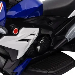 Homcom - Trimoto eléctrica infantil Negro/Azul