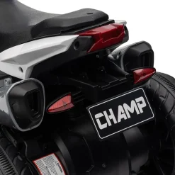 Homcom - Trimoto eléctrica infantil Negro/Azul