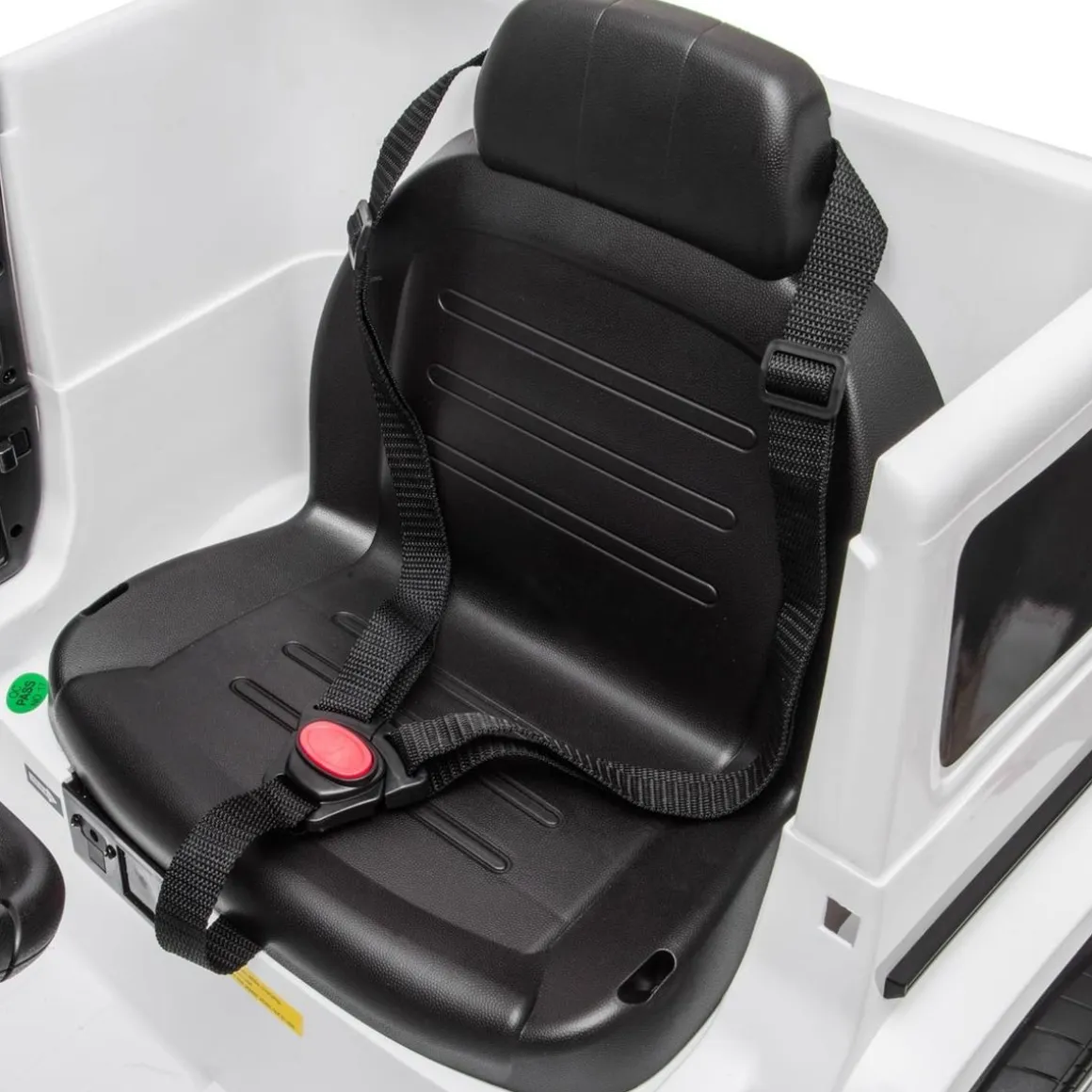 Homcom - Vehículo batería con mando Mercedes Blanco