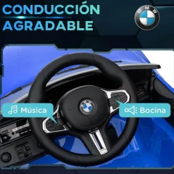 Homcom - Vehículo batería infantil BMW M4 Azul