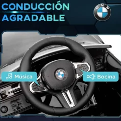 Homcom - Vehículo batería infantil BMW M4 Negro