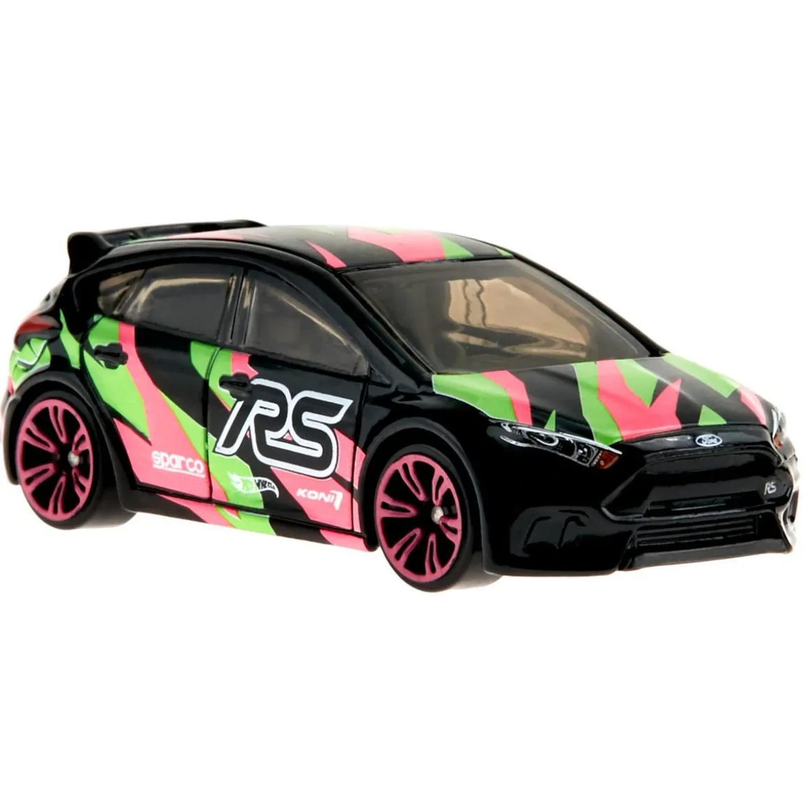 Hot Wheels - Coche juguete Rally Velocidad Neón ㅤ