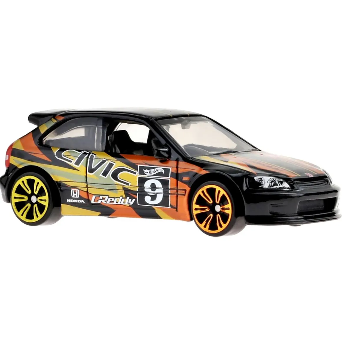 Hot Wheels - Coche juguete Rally Velocidad Neón ㅤ