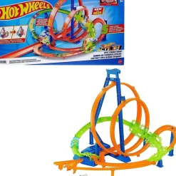 Hot Wheels - Coches y pistas de carreras multicolor ㅤ