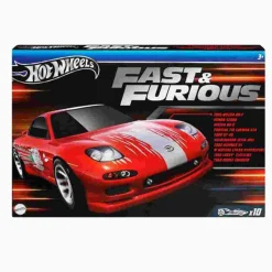 Hot Wheels - Fast & Furious coche juguete pack 10 vehículos