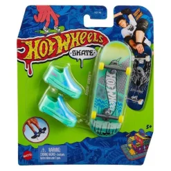 Hot Wheels - Monopatín de juguete con zapatillas para dedos, modelos surtidos (Varios modelos) ㅤ