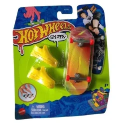 Hot Wheels - Monopatín de juguete con zapatillas para dedos, modelos surtidos (Varios modelos) ㅤ