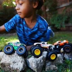 Hot Wheels - Pack 2 Vehículos Doble Demolición Monster Trucks (varios modelos)