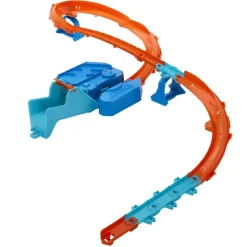 Hot Wheels - Pista 3 en 1 con salto propulsado
