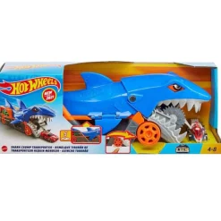 Hot Wheels - Tiburón Mastica Coches
