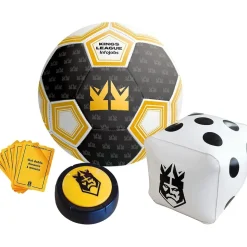 IMC Toys - Juego de futbol oficial Kings League recrea un partido real ㅤ
