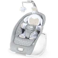 Ingenuity - Hamaca Mecedora Ergonómica con Vibraciones y Melodías ㅤ