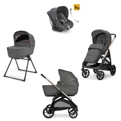 Inglesina - Trio Aptica Darwin recline + chasis Paladio - Velvet grey