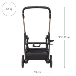 Inglesina - Trio system4 Electa Darwin - Color Battery beige + Chasis Iridio black