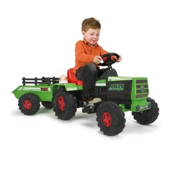 Injusa - Tractor con remolque para niños 6V (636)