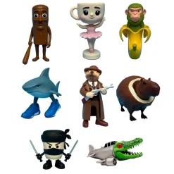 Italian Brainrot - Pack de 8 Figuras