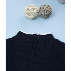 Jersey bebé azul con perrito bordado