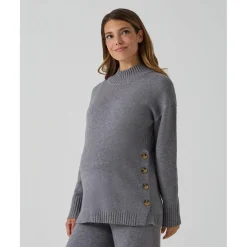 Jersey gris oscuro de lactancia