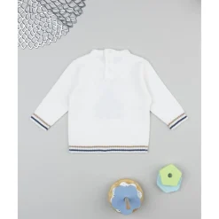Jersey niño blanco teddy