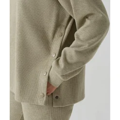 Jersey premamá verde “fake tricot”