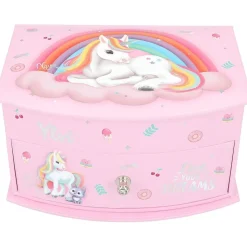 Joyero pequeño Ylvi rosa