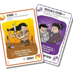 Juego de batalla Buena contra Mala - Cartas en Español ㅤ