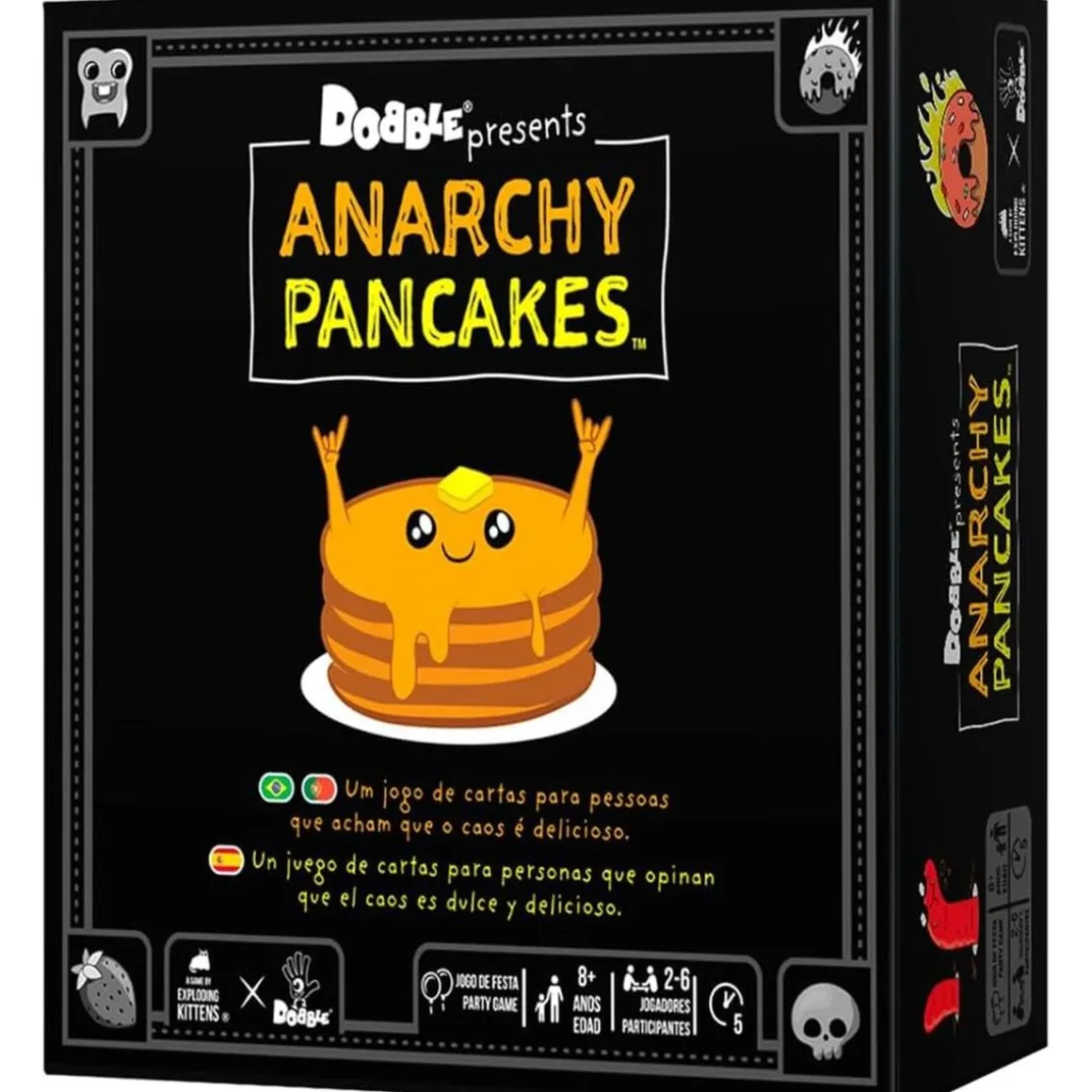 Juego de Cartas Dobble Anarchy Pancake ㅤ