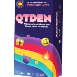 Juego de mesa QTDEN con cartas y tablero ㅤ
