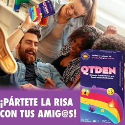 Juego de mesa QTDEN con cartas y tablero ㅤ