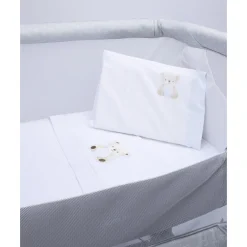 Juego de Sábanas Cuna 3 Piezas "Osito Azul" (Niño)