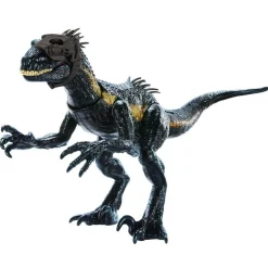 Jurassic World - Figura de dinosaurio Jurassic World Indoraptor con equipo de ataque y seguimiento ㅤ