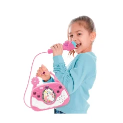 Karaoke con micrófono unicornio