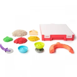 Kinetic Sand - Kit creativo Squish Pizza
