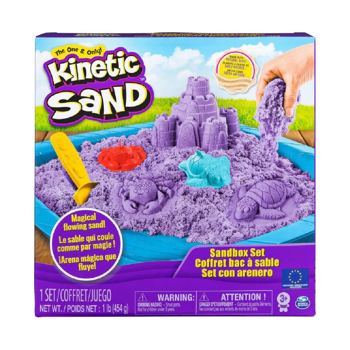 Kinetic Sand - Set Sandbox con arenero
