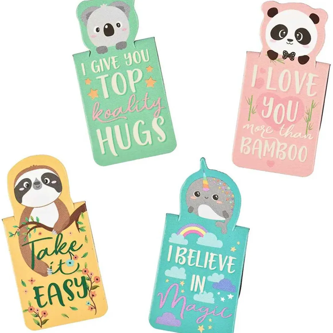 Legami - Set de 4 marcapáginas magnéticos Legami ㅤ