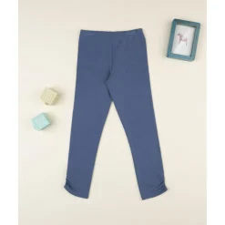 Leggings niña azul con estampado