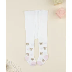 Leotardo niña – ositos bordados all over