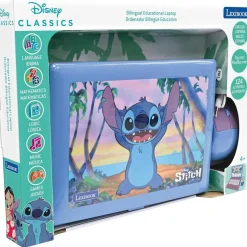 Lexibook - Ordenador portátil educativo bilingüe Disney Stitch